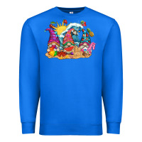 True Royal summer gnome tbw Premium Sweatshirt - texasbilliewilder