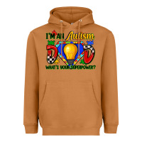 Meerkat im an autism dad whats your superpower Heavyweight Hoodie - Zillion Design Studio