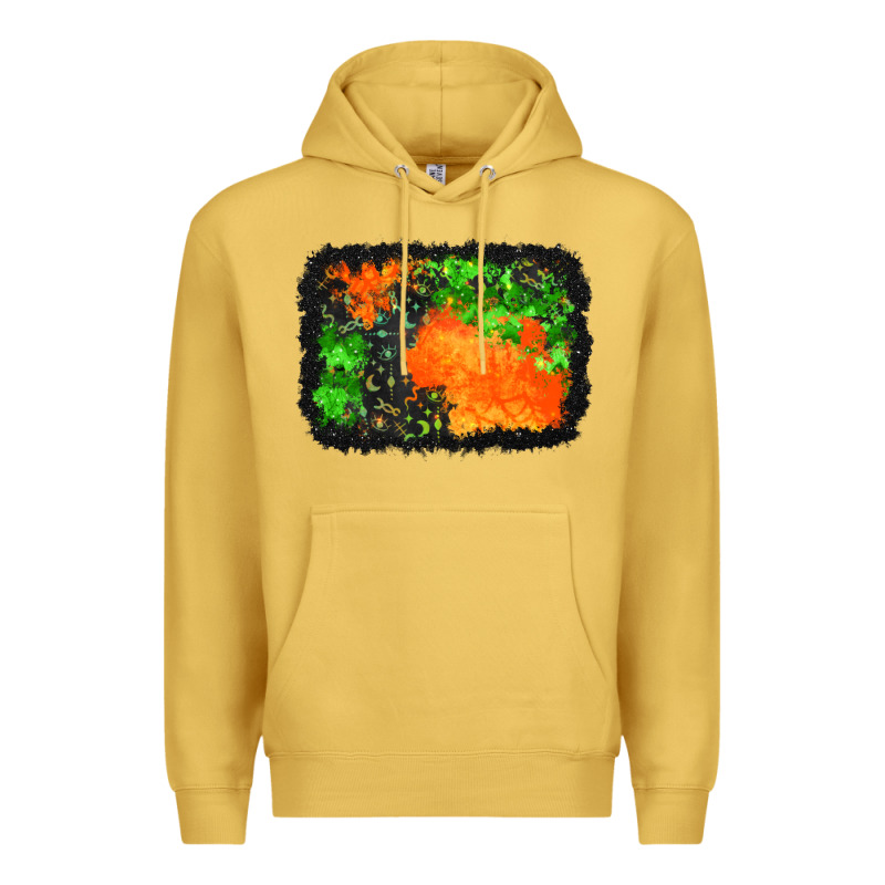 Halloween Mystic Symbol Background Premium Hoodie by BundleAndBundleShop | Teevron