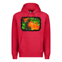 Cardinal halloween mystic symbol background Premium Hoodie - BundleAndBundleShop