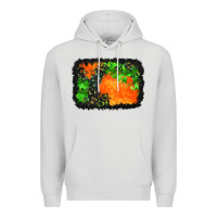 Dove Grey halloween mystic symbol background Premium Hoodie - BundleAndBundleShop