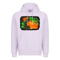 Lilac halloween mystic symbol background Premium Hoodie - BundleAndBundleShop