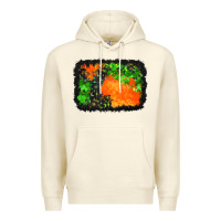 Sandshell halloween mystic symbol background Premium Hoodie - BundleAndBundleShop