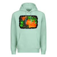 Seafoam halloween mystic symbol background Premium Hoodie - BundleAndBundleShop