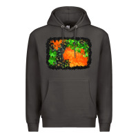 Smoke halloween mystic symbol background Premium Hoodie - BundleAndBundleShop