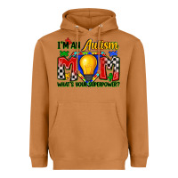Meerkat i'm an autism mom what's your superpower Heavyweight Hoodie - Zillion Design Studio