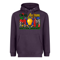 Plum i'm an autism mom what's your superpower Heavyweight Hoodie - Zillion Design Studio