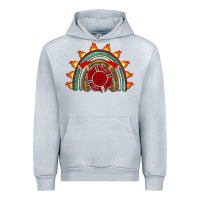 Heather Grey firefighter rainbow Urban Hoodie - Artiststas