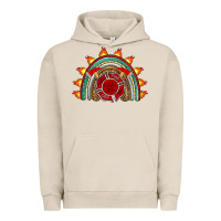 Pigment French Oak firefighter rainbow Urban Hoodie - Artiststas