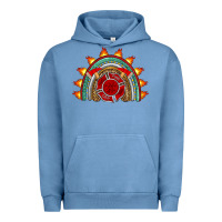 Pigment Pebble Blue firefighter rainbow Urban Hoodie - Artiststas