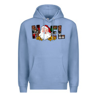 Colony Blue santa noel Premium Hoodie - JahusDesignShop