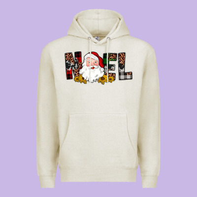 Santa Noel Premium Hoodie Designed By Jahusdesignshop