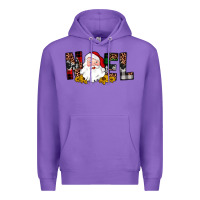 Purple santa noel Premium Hoodie - JahusDesignShop