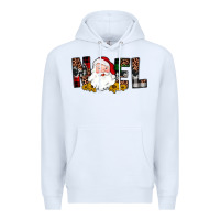 White santa noel Premium Hoodie - JahusDesignShop