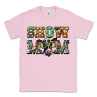 Bubblegum Pink show mom baby cow Classic Tee - BarkalooDesign
