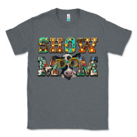 Charcoal Heather show mom baby cow Classic Tee - BarkalooDesign