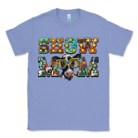 Colony Blue show mom baby cow Classic Tee - BarkalooDesign