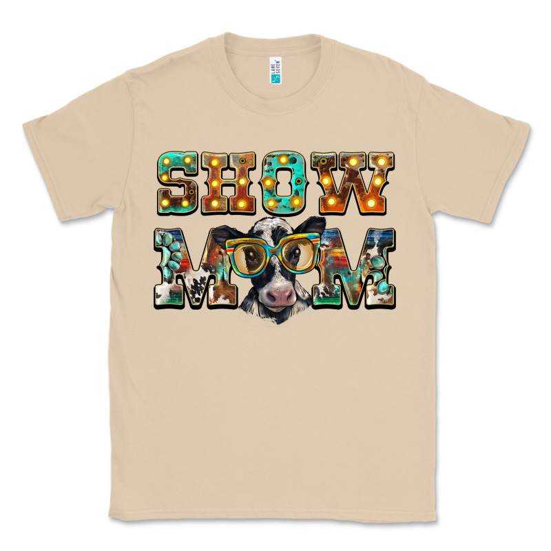 Show Mom Baby Cow Classic Tee by BarkalooDesign | Teevron