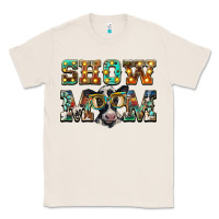 Natural show mom baby cow Classic Tee - BarkalooDesign