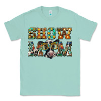 Seafoam show mom baby cow Classic Tee - BarkalooDesign