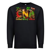 Black certified nursing assistant juneteenth Premium Sweatshirt - Zillion Design Studio