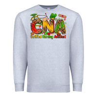 Heather Grey certified nursing assistant juneteenth Premium Sweatshirt - Zillion Design Studio