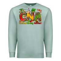 Seafoam certified nursing assistant juneteenth Premium Sweatshirt - Zillion Design Studio