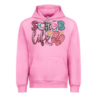 Fuchsia Pink scrub life Urban Hoodie - BundleAndBundleShop