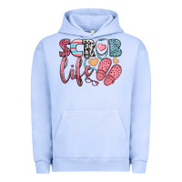Pigment Grape Ice scrub life Urban Hoodie - BundleAndBundleShop