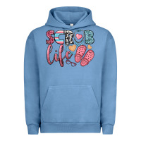 Pigment Pebble Blue scrub life Urban Hoodie - BundleAndBundleShop