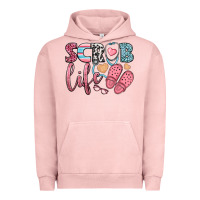 Pigment Salmon scrub life Urban Hoodie - BundleAndBundleShop