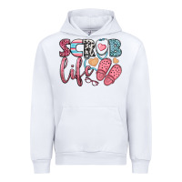 White scrub life Urban Hoodie - BundleAndBundleShop