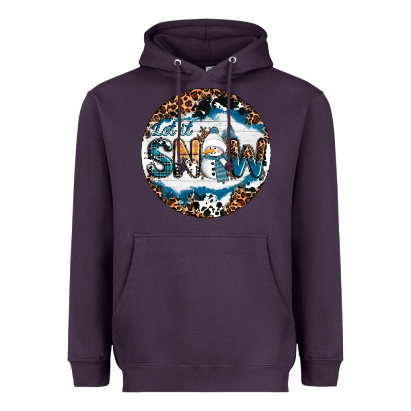 Let It Snow Heavyweight Hoodie by RanaPortraitStore | Teevron
