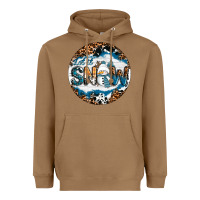 Toasted Coconut Let It Snow Heavyweight Hoodie - RanaPortraitStore