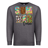 Charcoal Heather summer lovin Premium Sweatshirt - texasbilliewilder