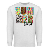 Oatmeal Heather summer lovin Premium Sweatshirt - texasbilliewilder