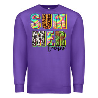 Purple summer lovin Premium Sweatshirt - texasbilliewilder