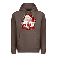 Coffee merry christmas santa Premium Hoodie - JahusDesignShop