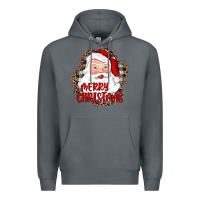 Rock merry christmas santa Premium Hoodie - JahusDesignShop