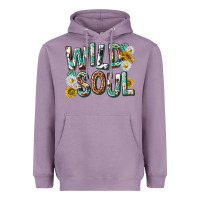 Lavender western wild soul with sunflowers Heavyweight Hoodie - texasbilliewilder