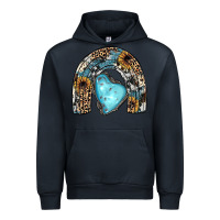 Navy sunflower gemstone rainbow Urban Hoodie - JahusDesignShop