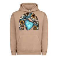 Pigment Burro sunflower gemstone rainbow Urban Hoodie - JahusDesignShop