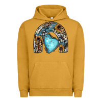 Pigment Peanut Butter sunflower gemstone rainbow Urban Hoodie - JahusDesignShop