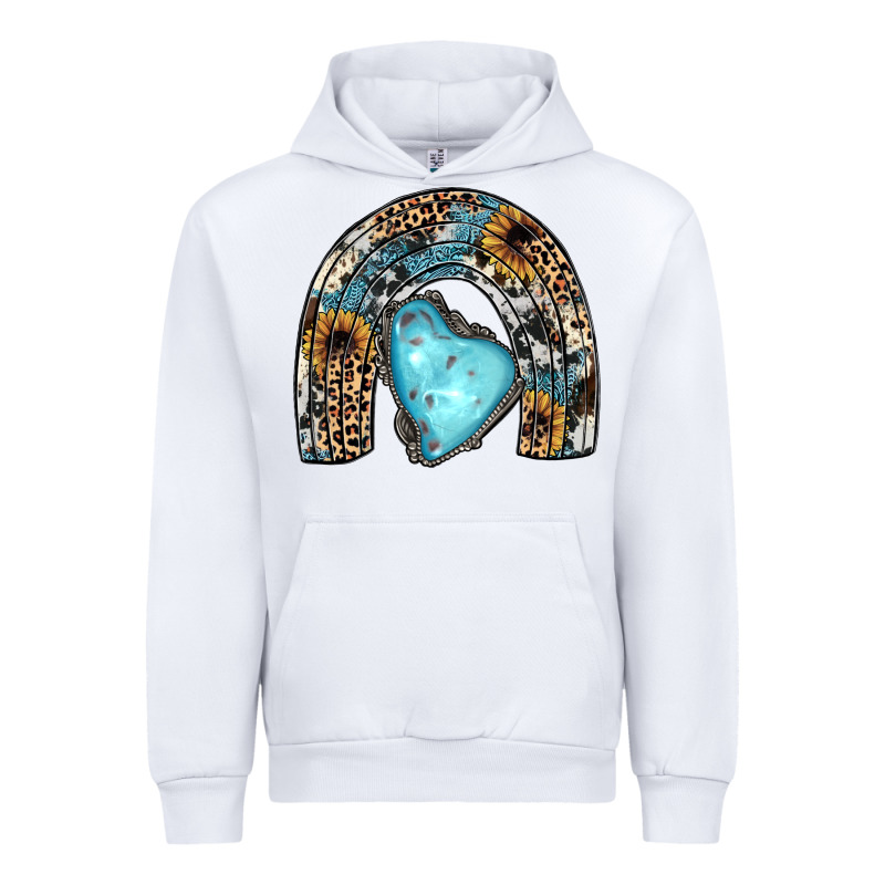 Sunflower Gemstone Rainbow Urban Hoodie by JahusDesignShop | Teevron