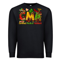 Black certified medical assistant juneteenth Premium Sweatshirt - Zillion Design Studio