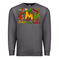 Charcoal Heather certified medical assistant juneteenth Premium Sweatshirt - Zillion Design Studio
