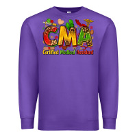 Purple certified medical assistant juneteenth Premium Sweatshirt - Zillion Design Studio