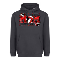 Smoke mom volleyball Heavyweight Hoodie - Zillion Design Studio