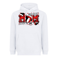 White mom volleyball Heavyweight Hoodie - Zillion Design Studio