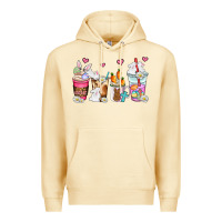 Pina Colada easter coffee cups Premium Hoodie - AdoDesignShop
